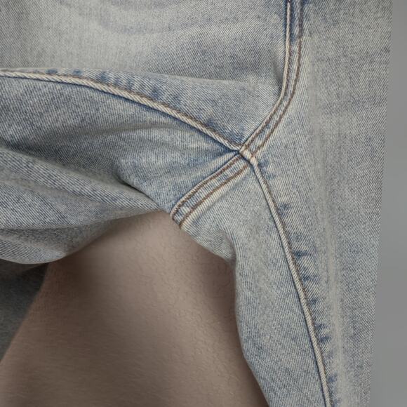 Levi's Ribcage Straight Ankle Jeans Plus Sz 18W Light Wash Button Fly - Picture 11 of 16